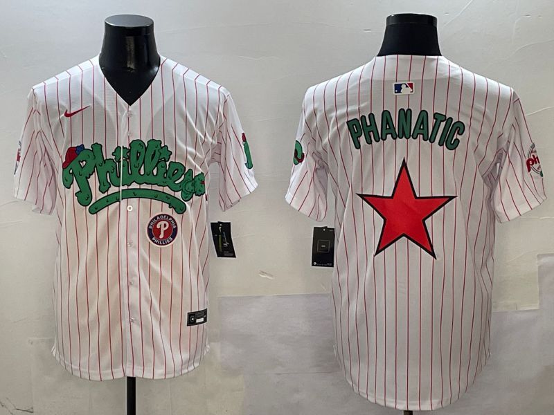 Men Philadelphia Phillies Blank White Fourth generation Joint Name Nike 2025 MLB Jersey style 13->san francisco giants->MLB Jersey